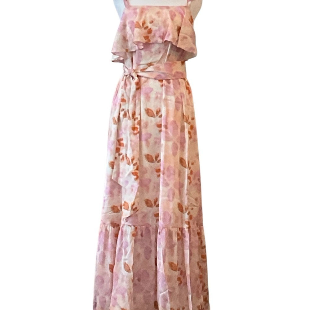 House of Harlow 1960 Pink Floral Maxi Dress - Picture 5 of 9